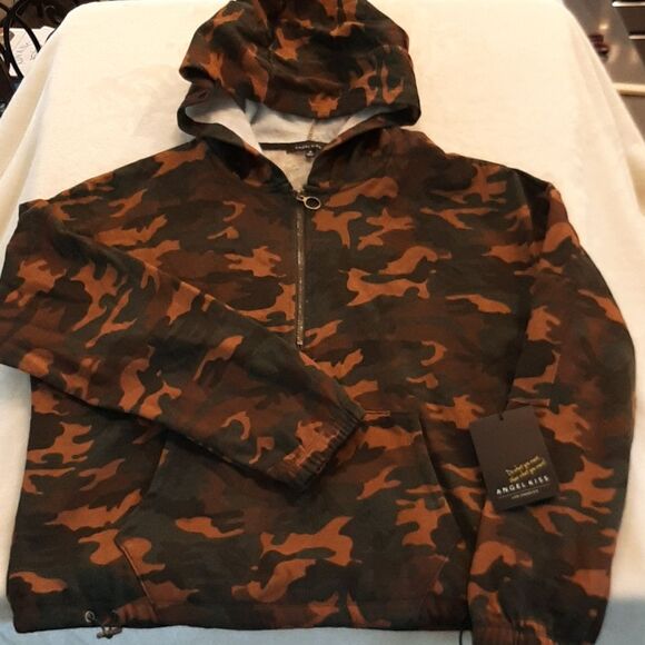 Angel Kiss Camoflauge Hoodie - Picture 1 of 8